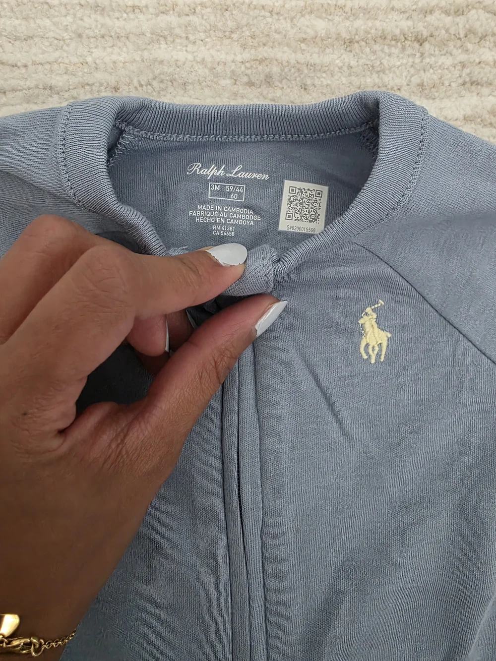 Ralph Lauren soft blue